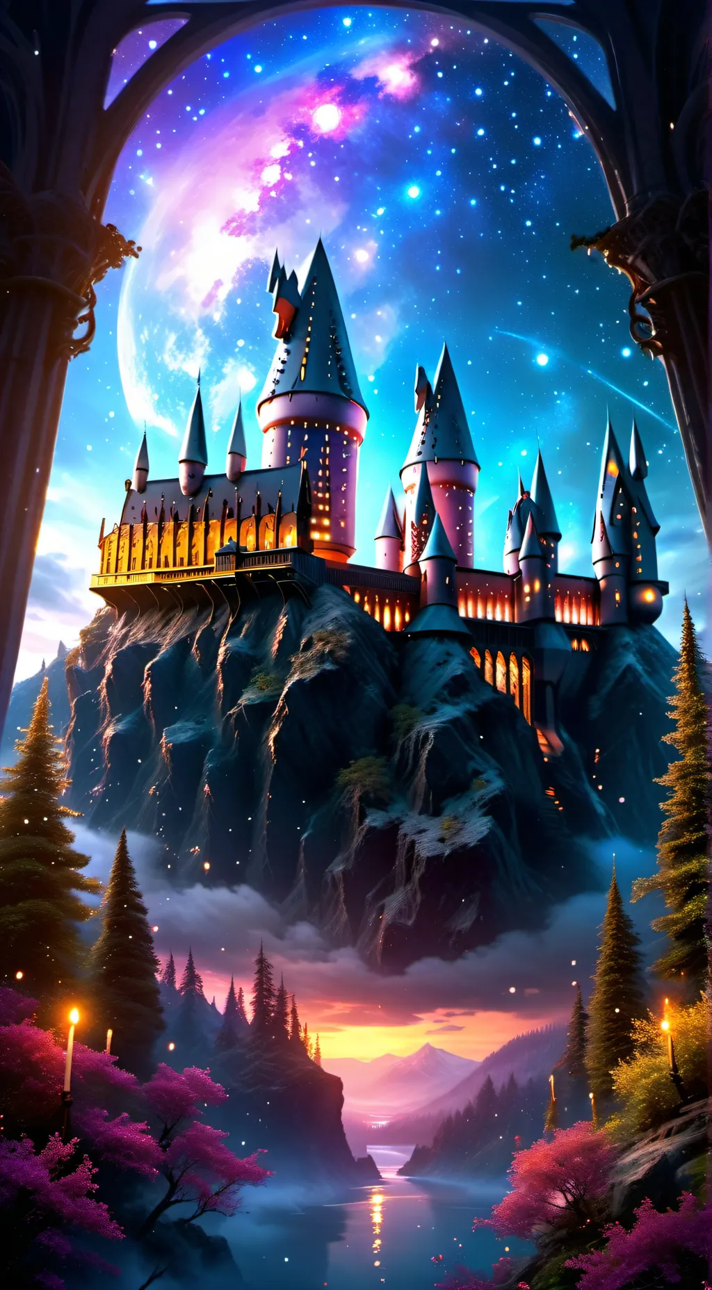 ai character: HP background