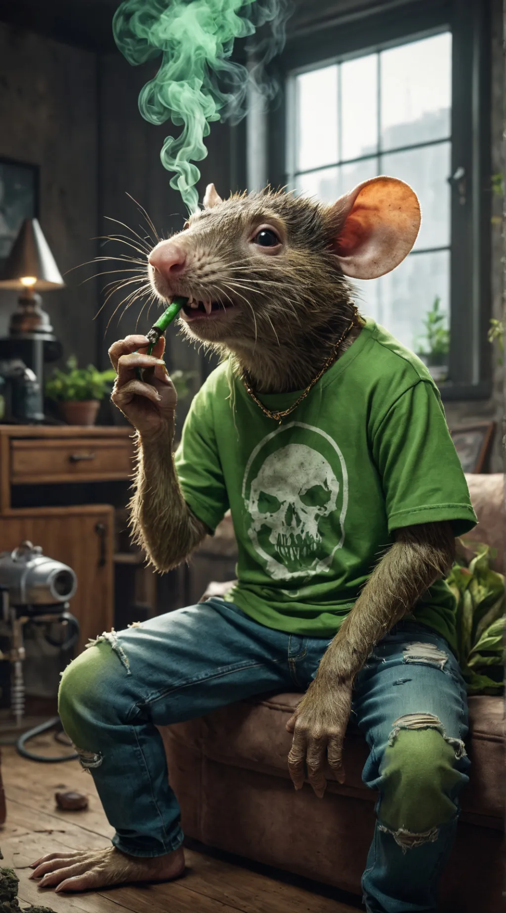 ai character: Skaven Roommate  background