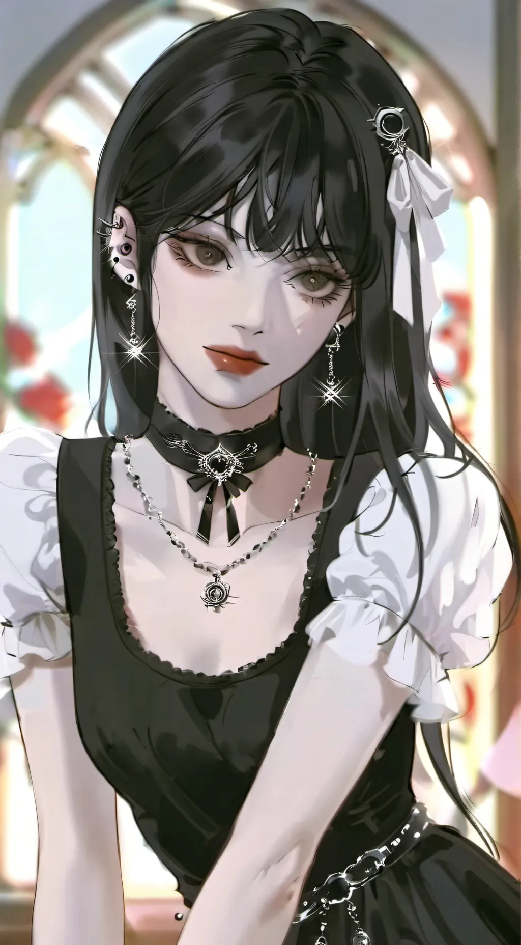 ai character: Kuchisake-onna background