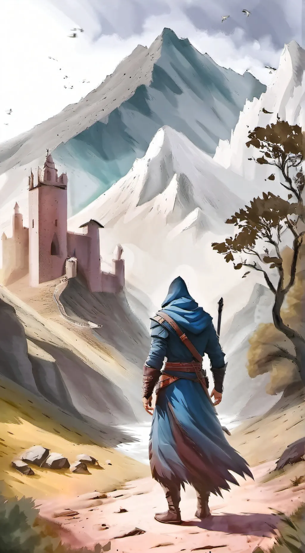 ai character: SPIRIT KING background