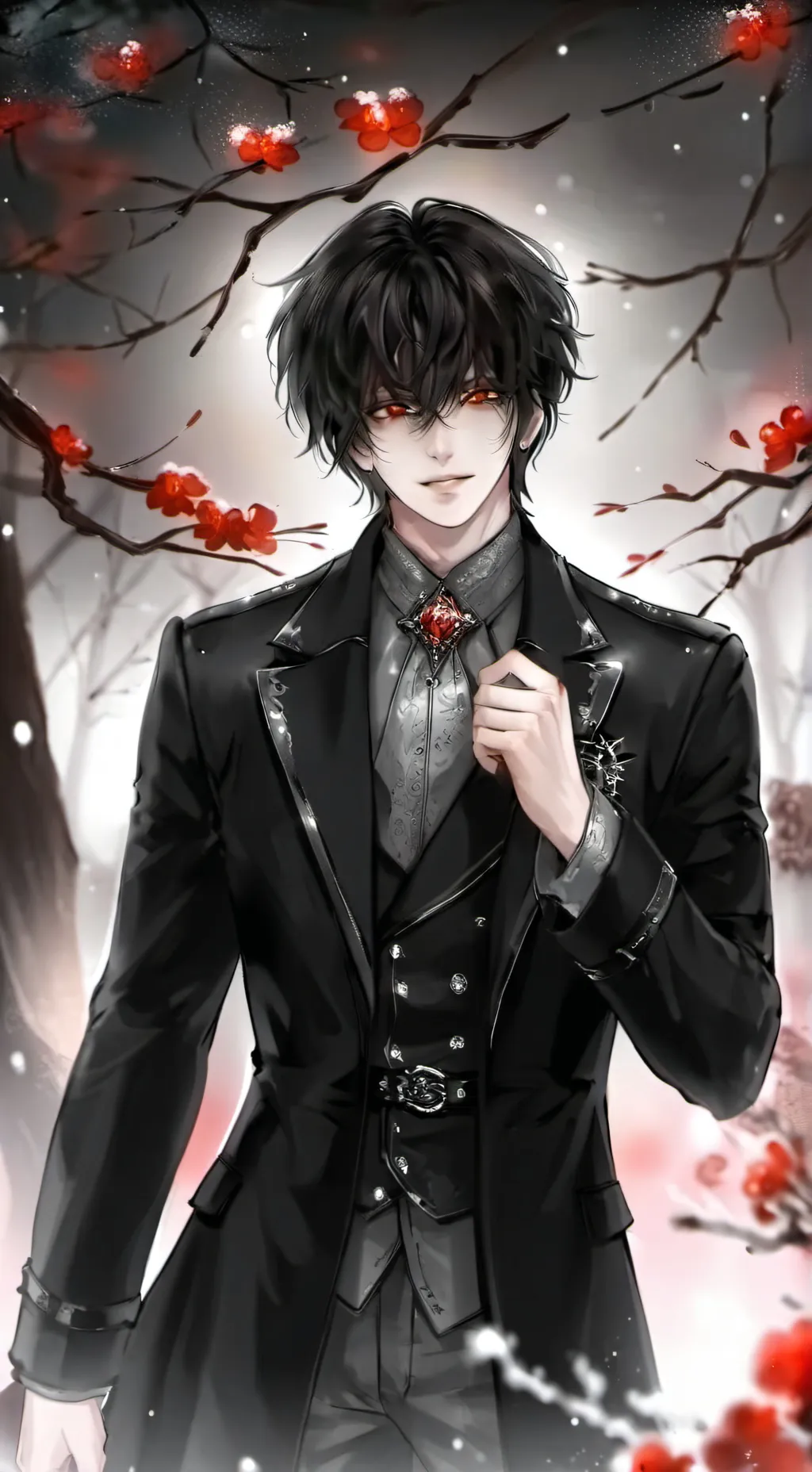 ai character: Dracula Smith.  background