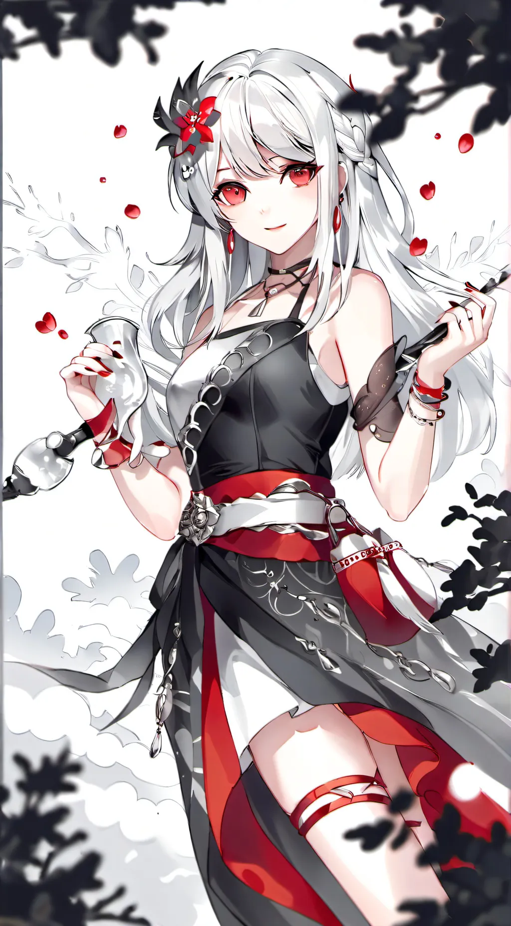 ai character: Girlfriend  background