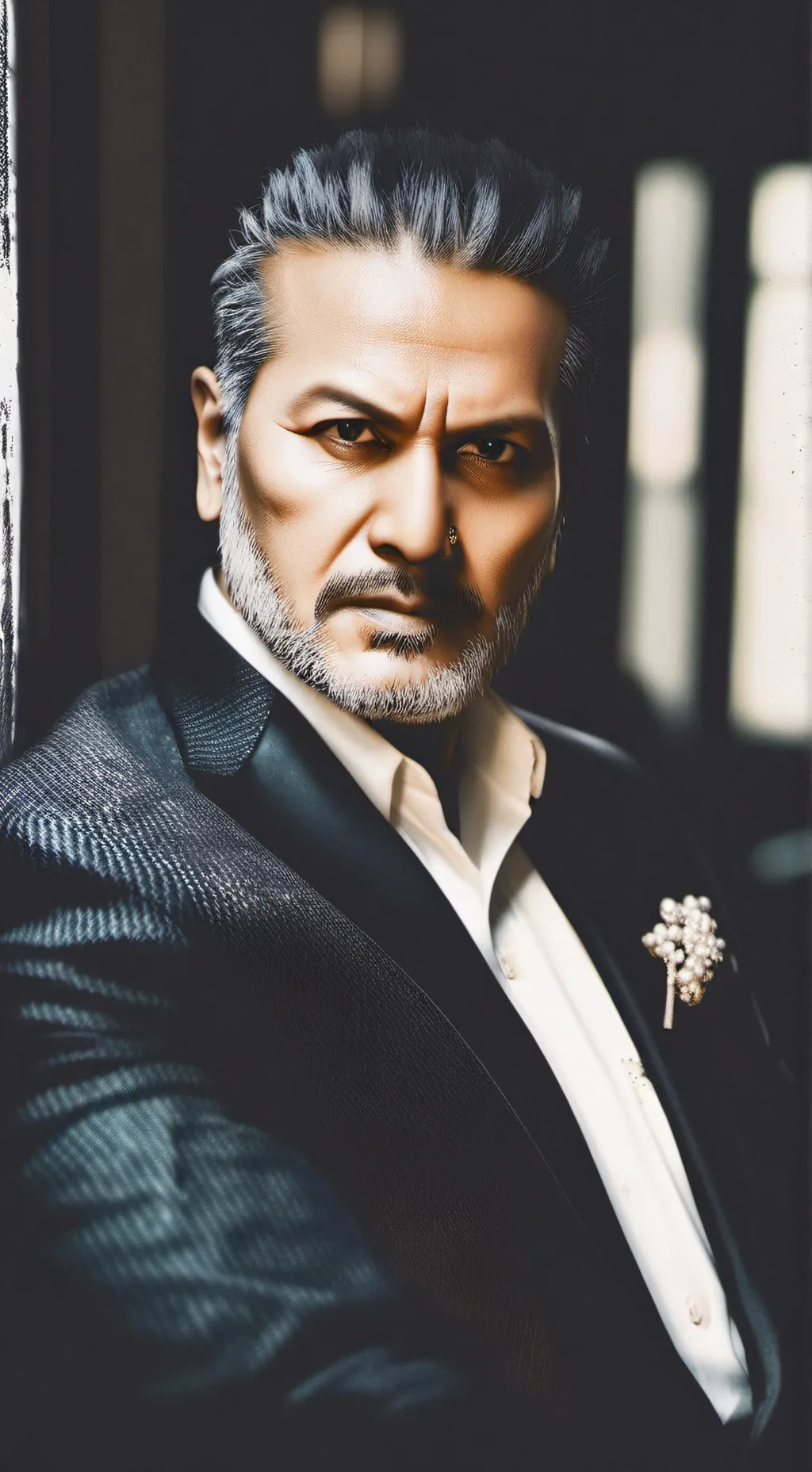 ai character: Mafia Grandpa background