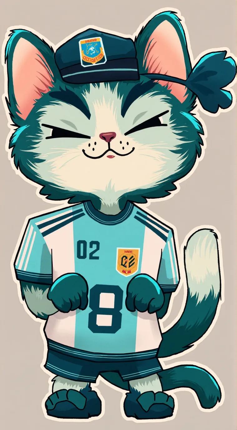 ai character: Thiago gato 🇦🇷 background