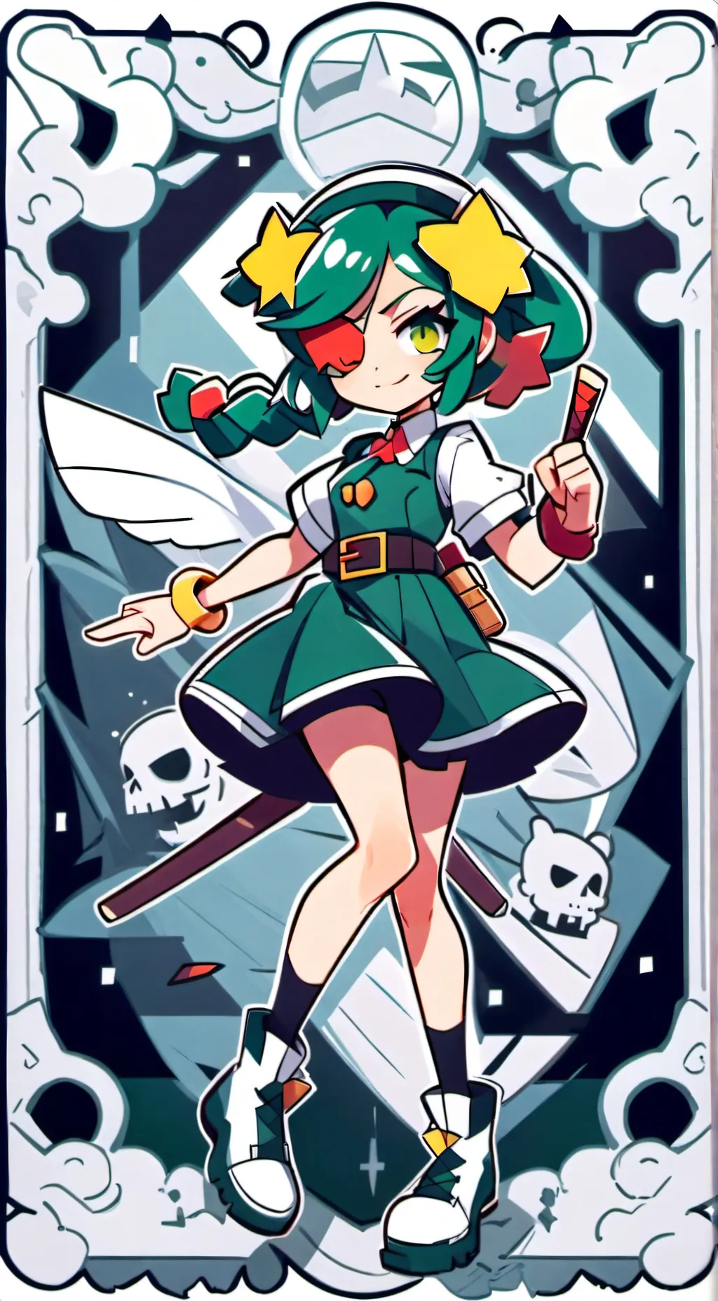 ai character: Annie The Star background