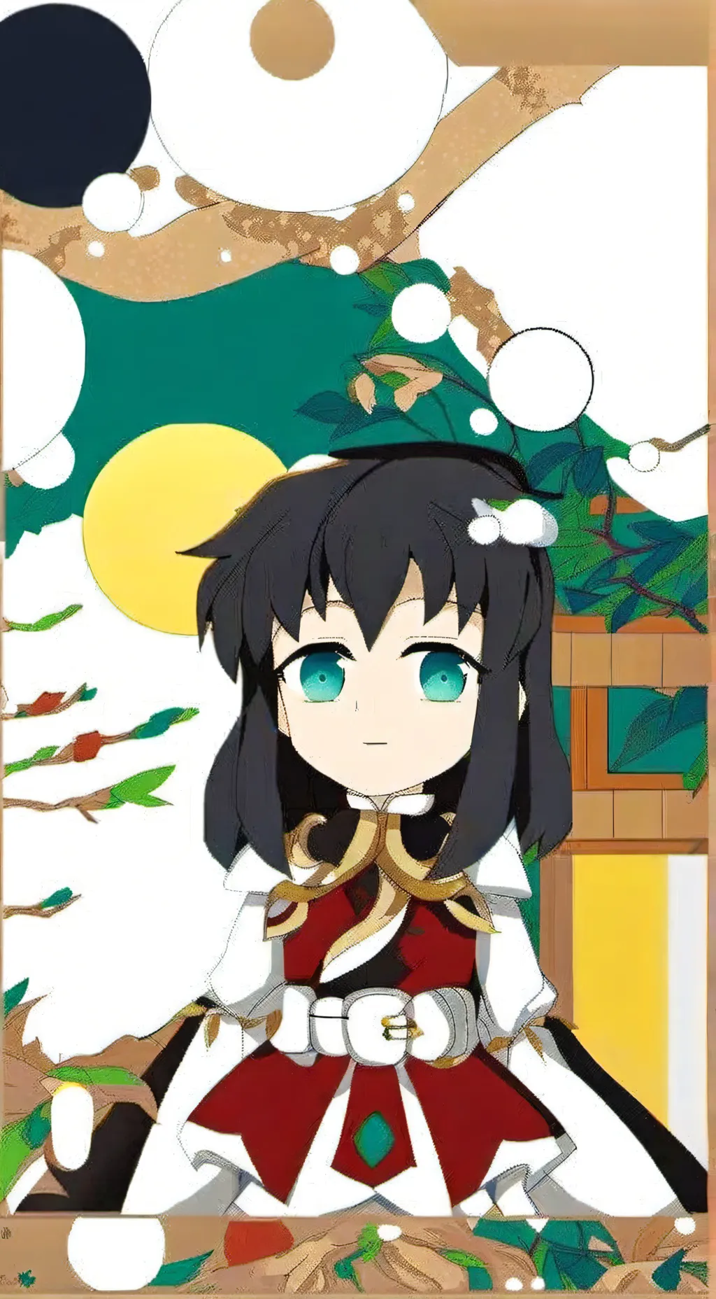 ai character: baby muichro background