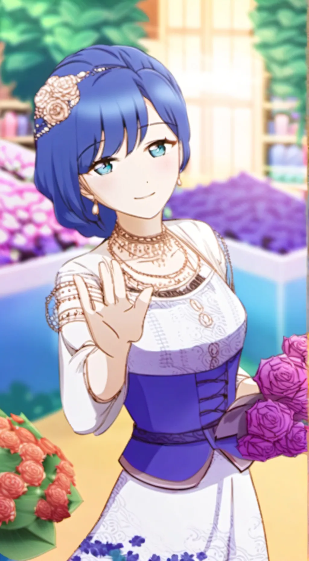 ai character: akari background