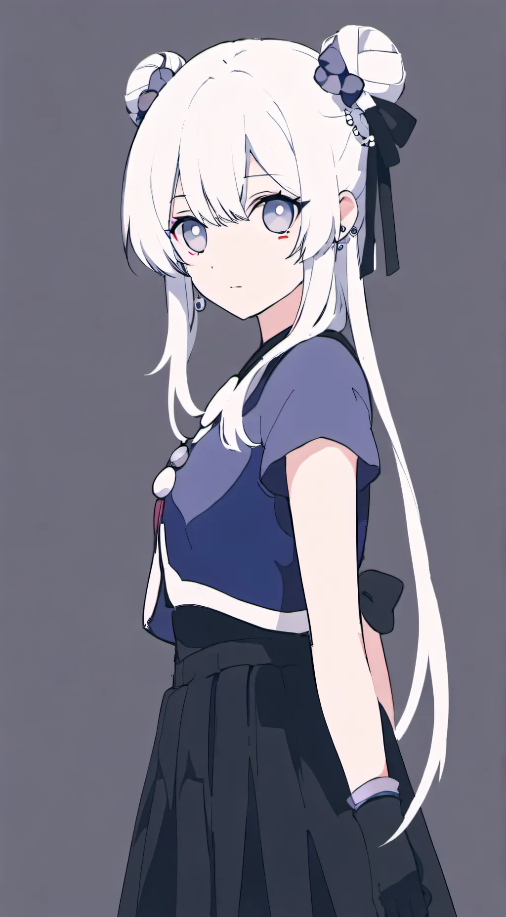 ai character: Blueberry background
