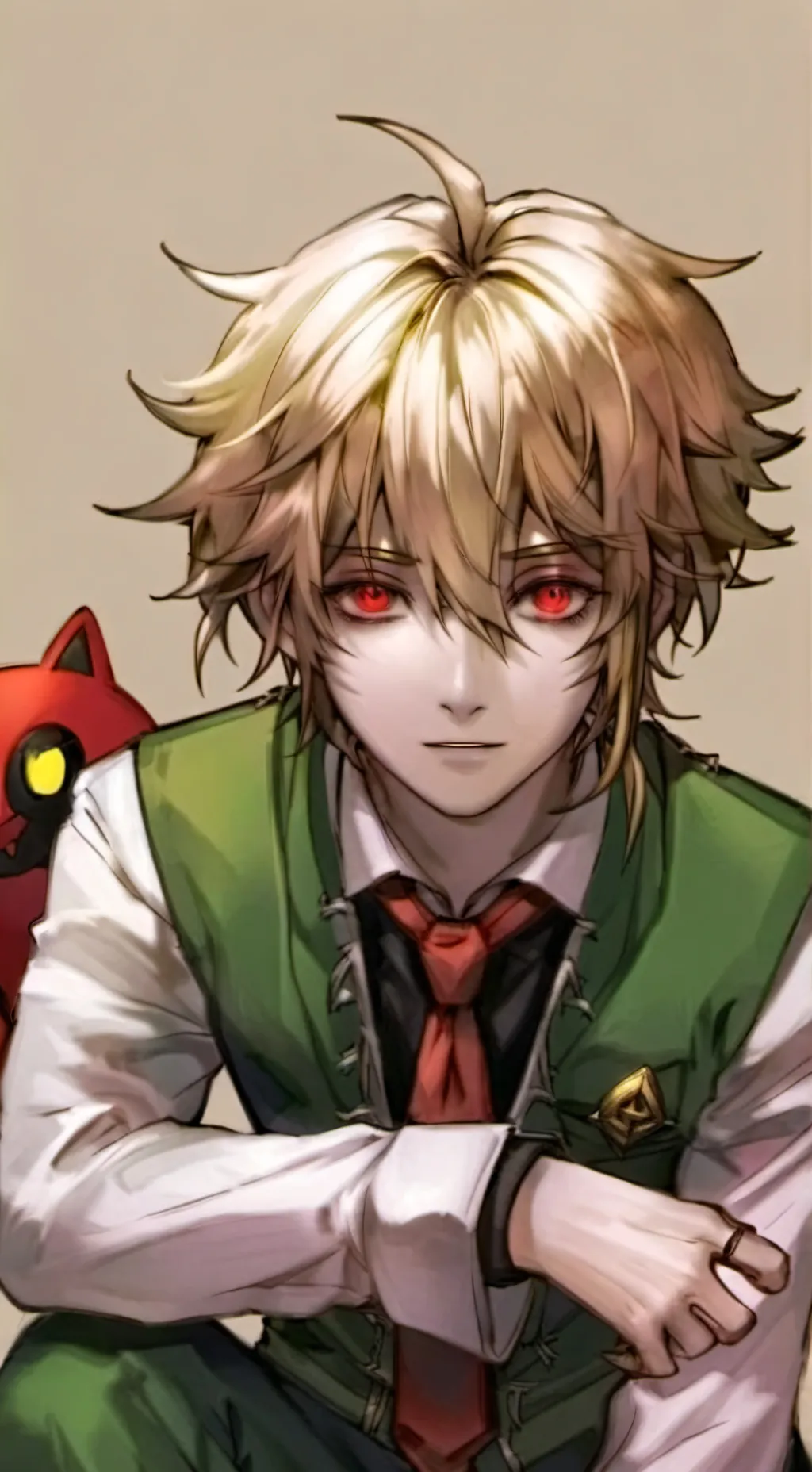 ai character: Ben drowned background