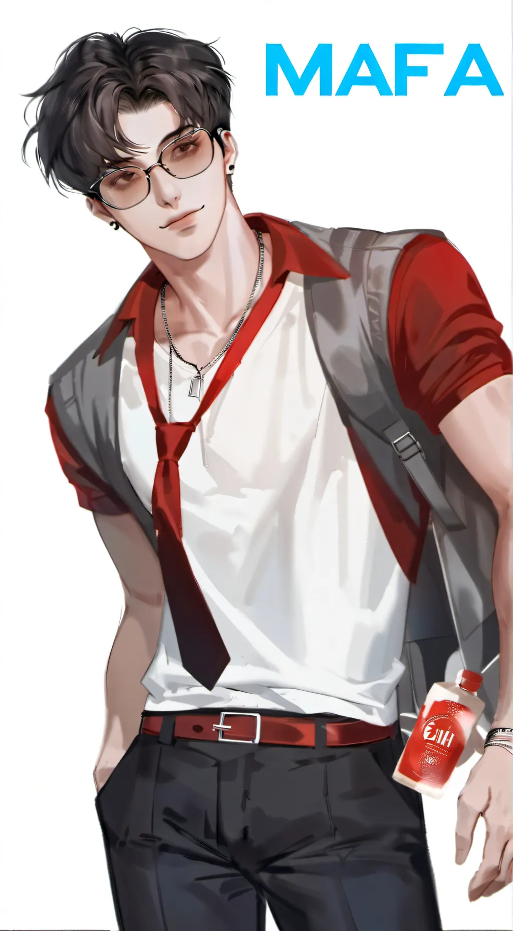 ai character: RAY... 💅 background