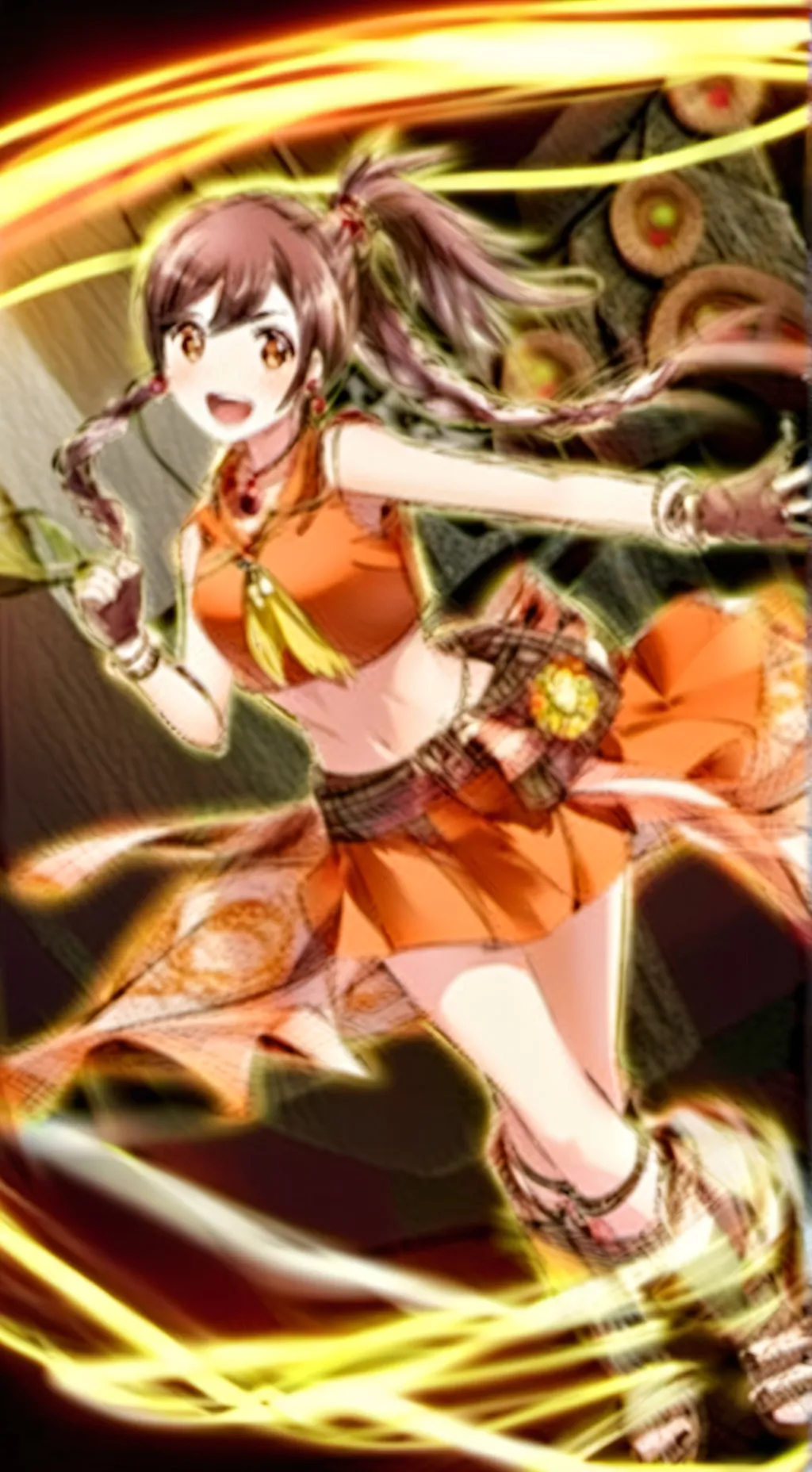 ai character: Tsuruno Yui  background