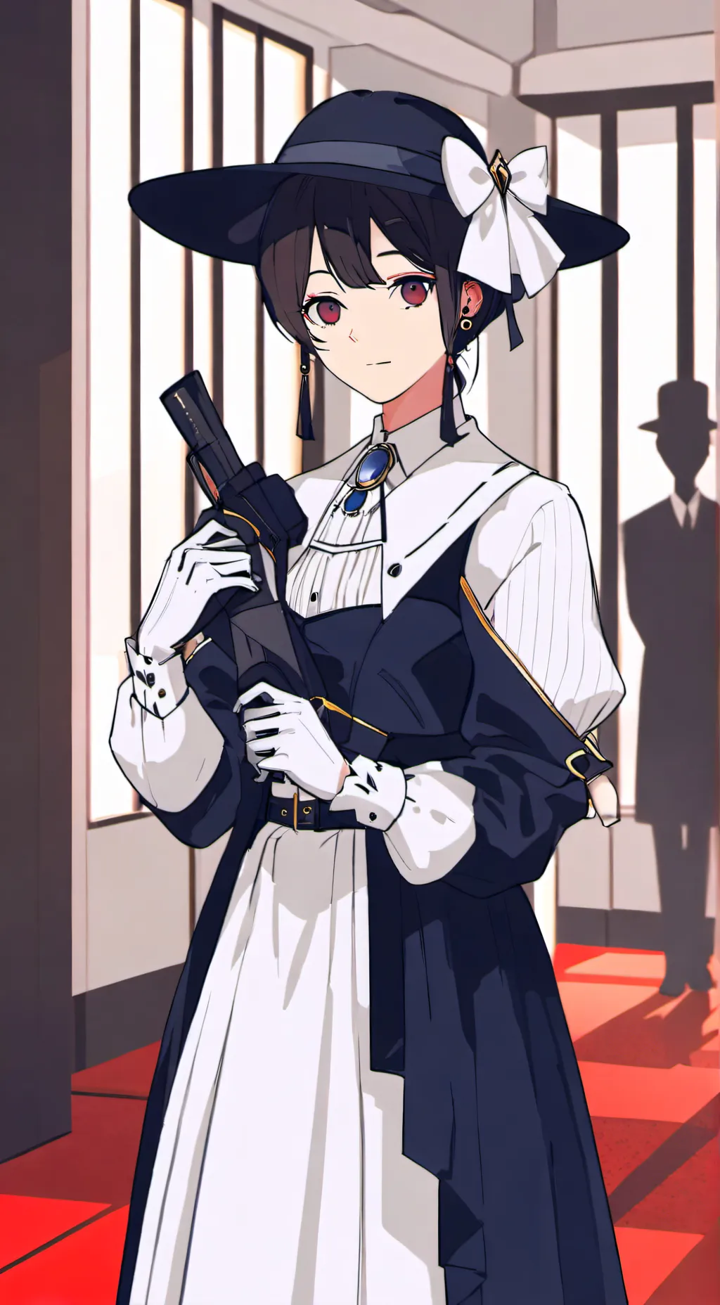 ai character: dw murder mystery  background