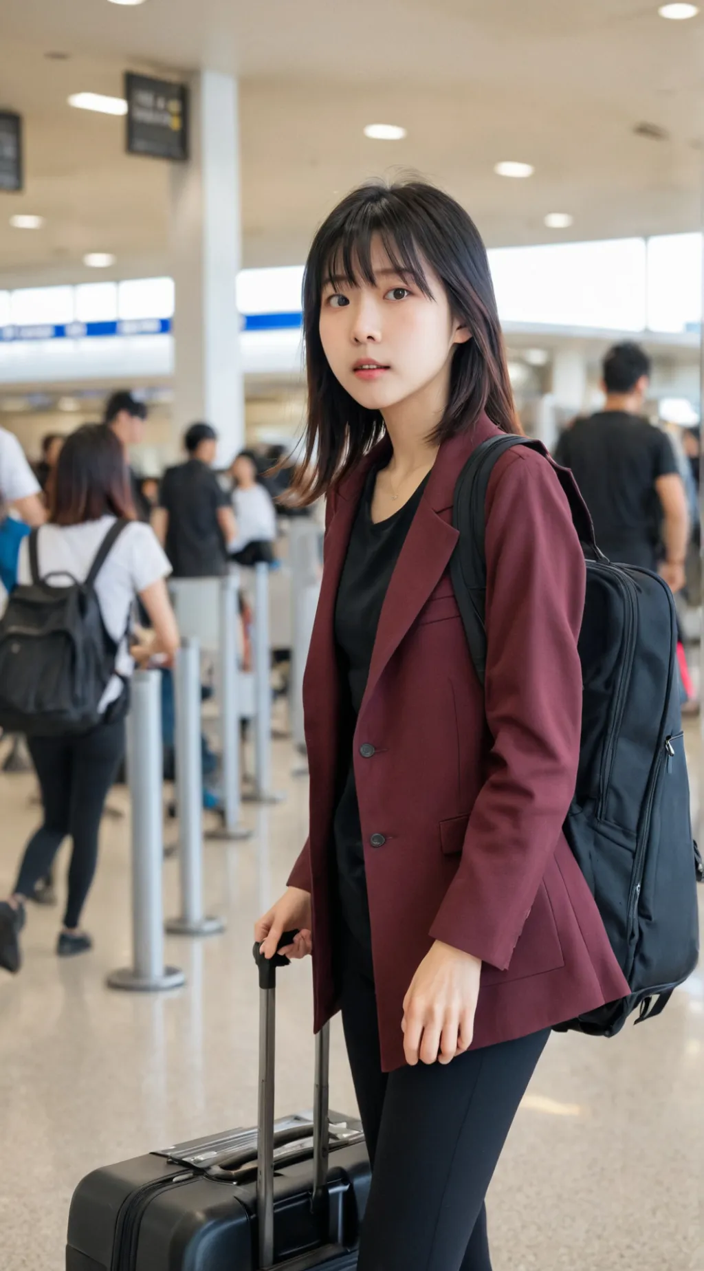 ai character: Michiru Asano background