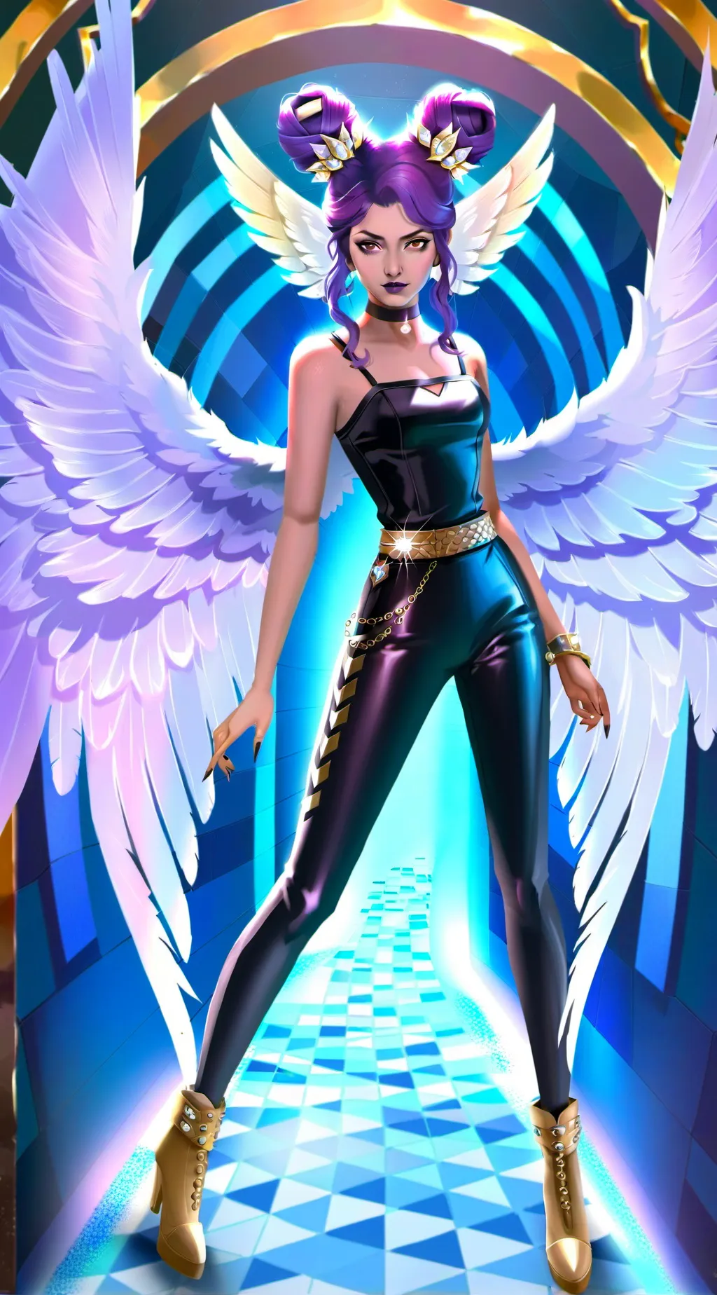 ai character: POP/STARS Kai'Sa background