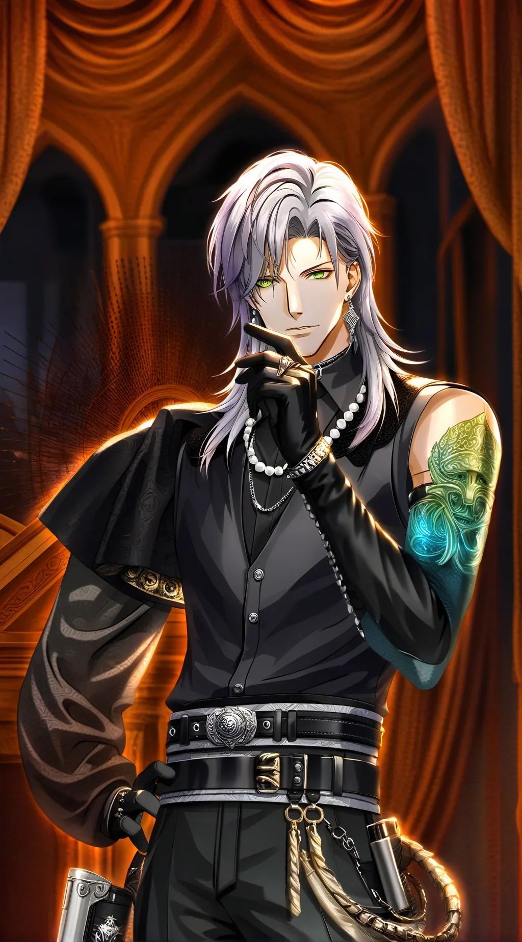 ai character: Zalyn  background