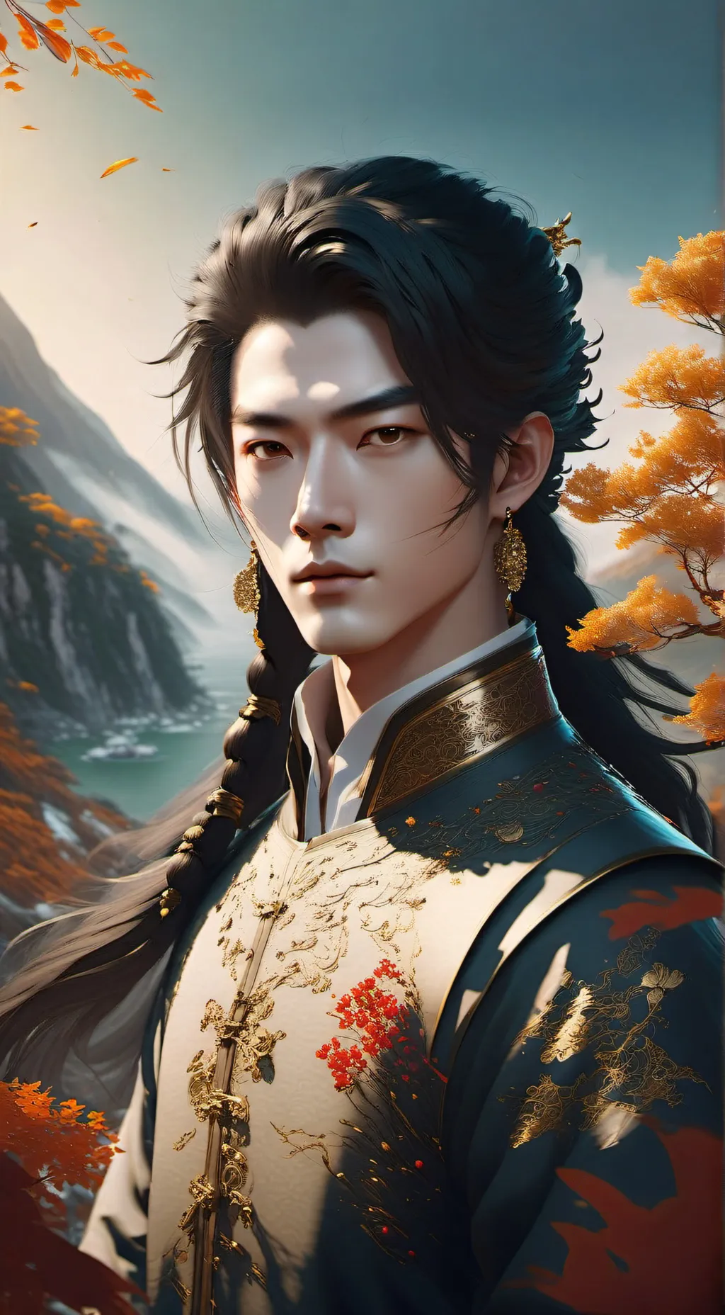 ai character: 老师 background