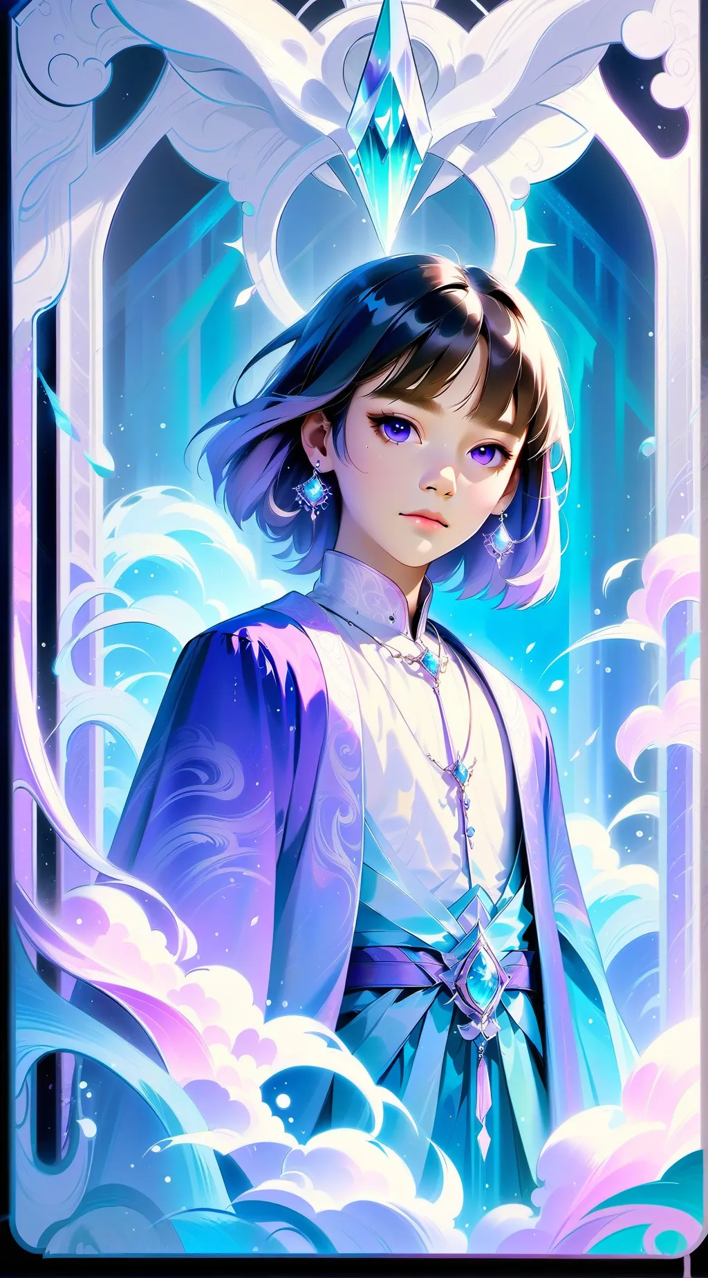 ai character: school✨️✨️✨️ background