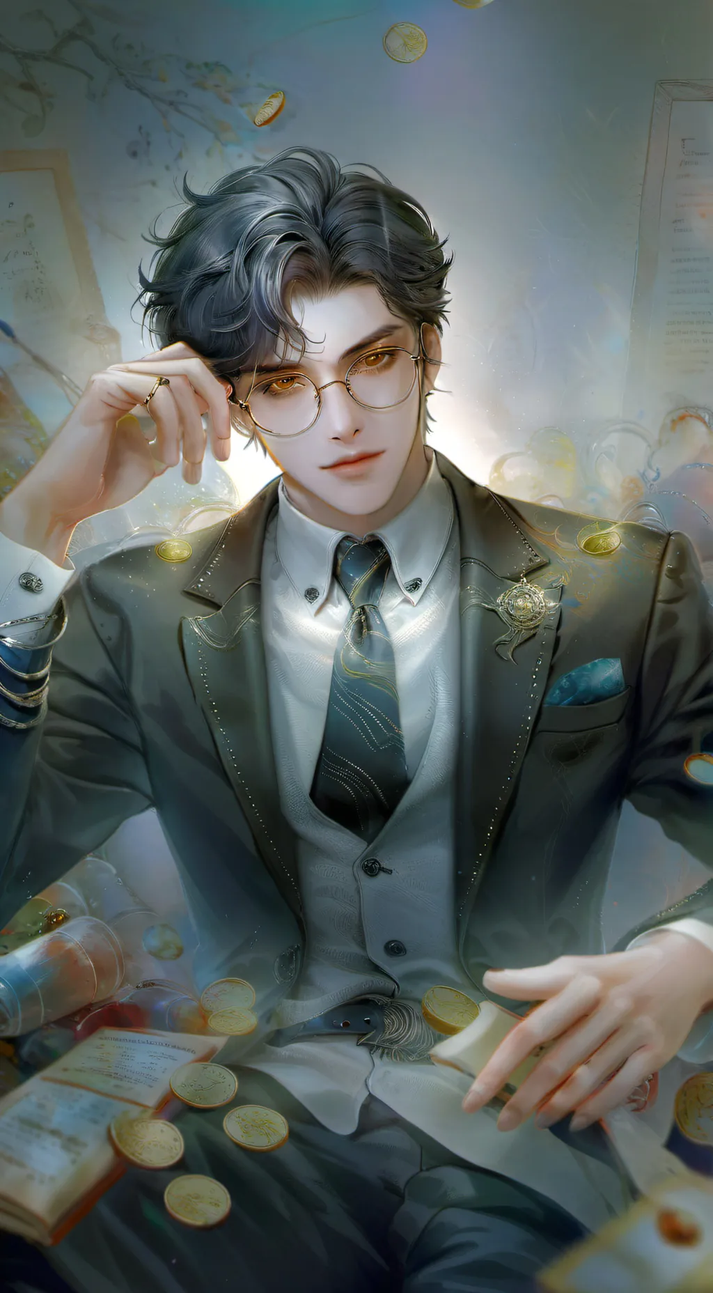 ai character: Mason background