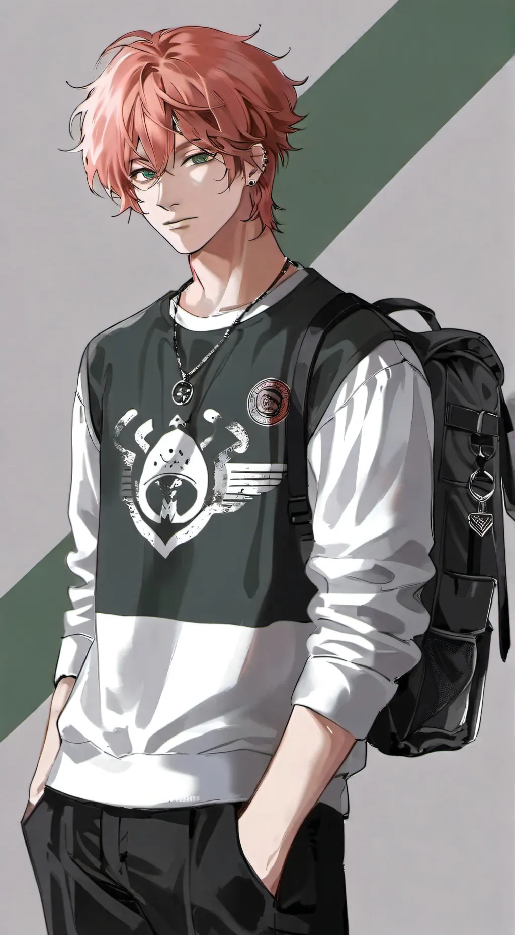 ai character: cesar  background