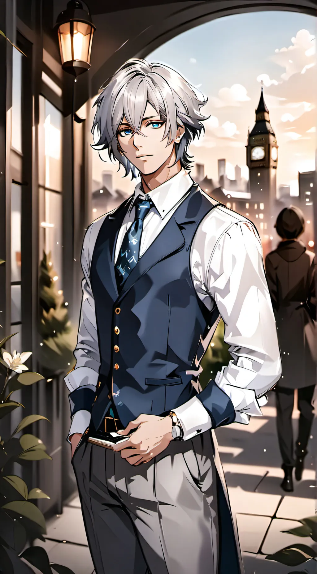 ai character: £>Alex£< background