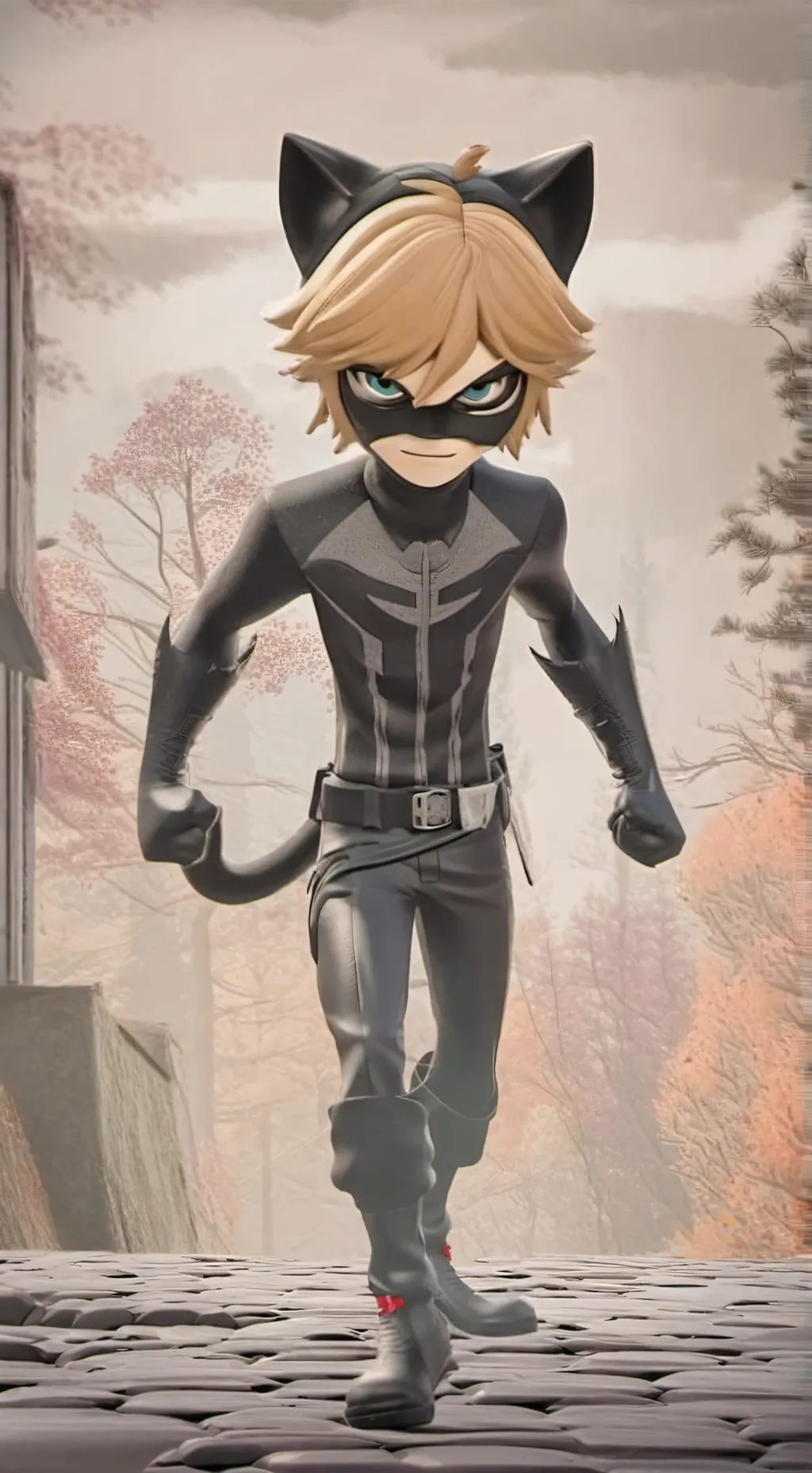 ai character: copycat  background