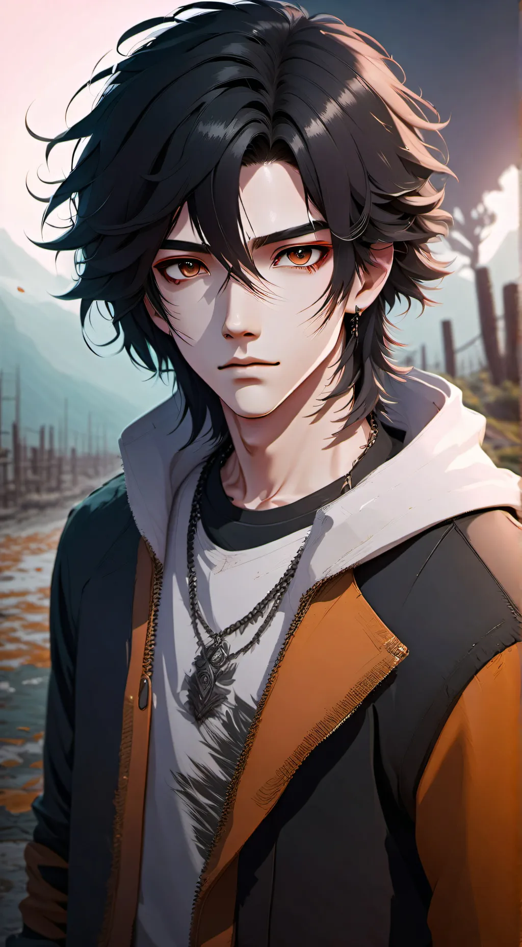 ai character: Yuzuki background