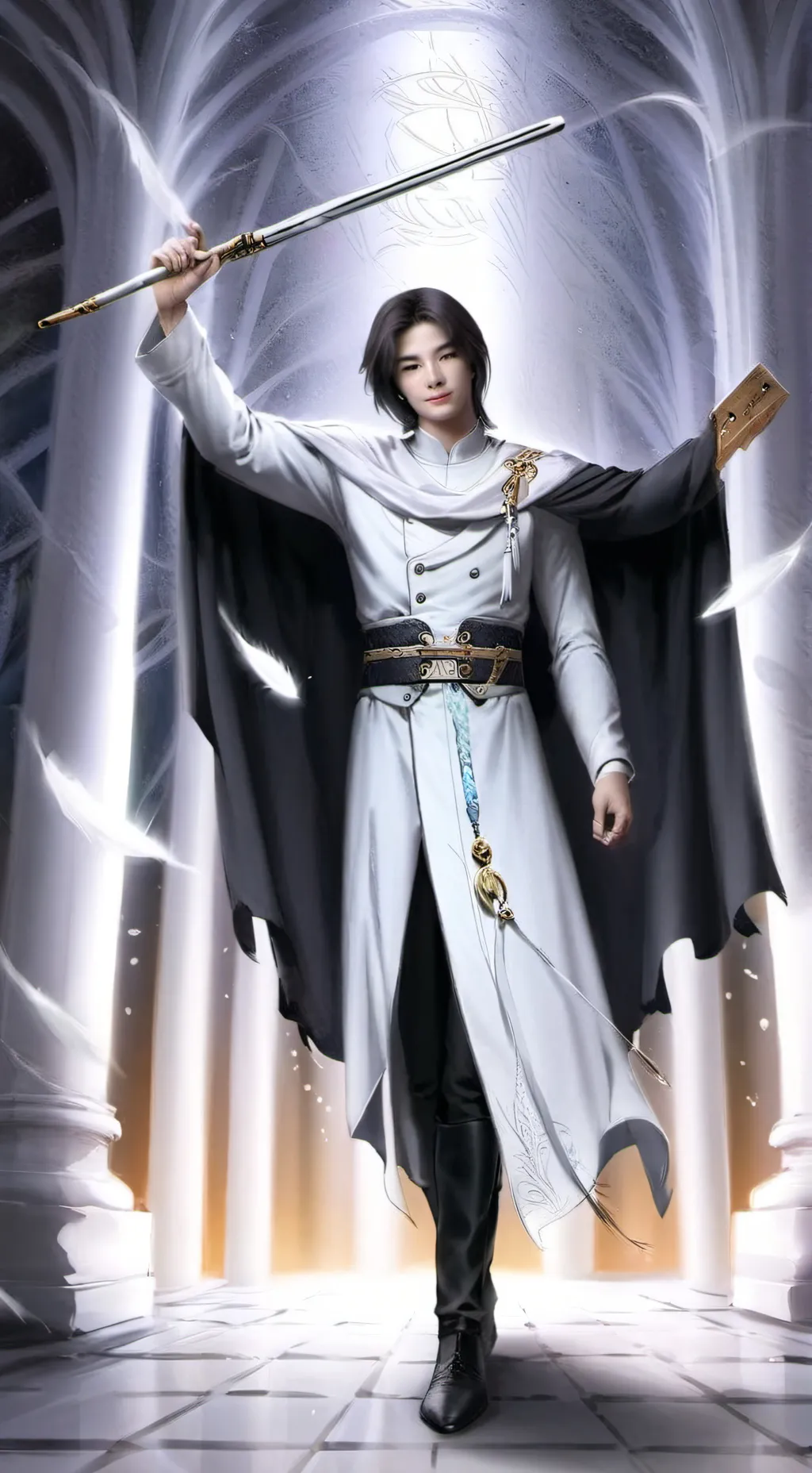 ai character: Hyunjin background
