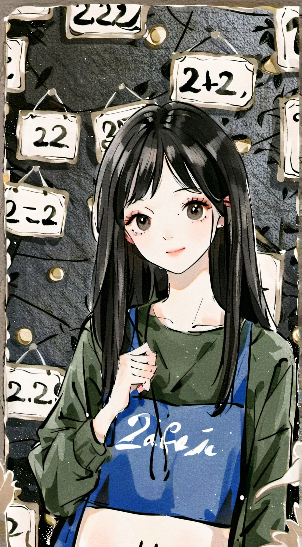 ai character: jun hee 222 background