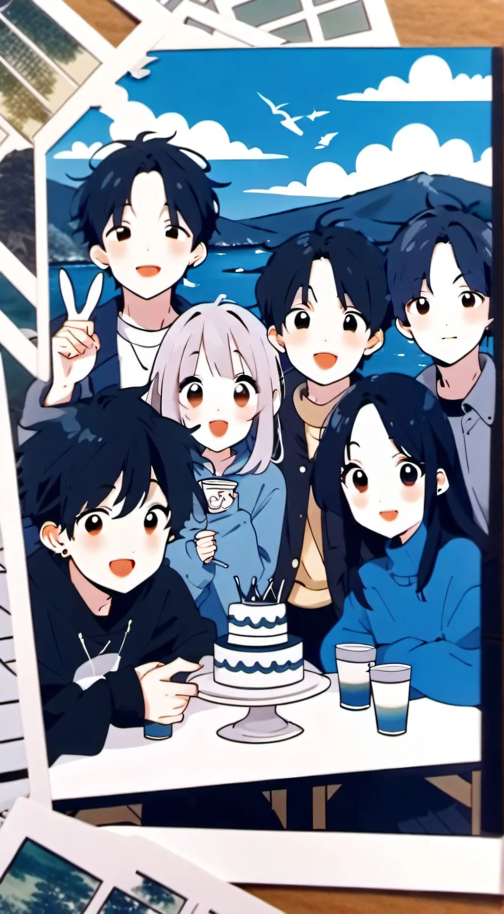 ai character: XO, Kitty background