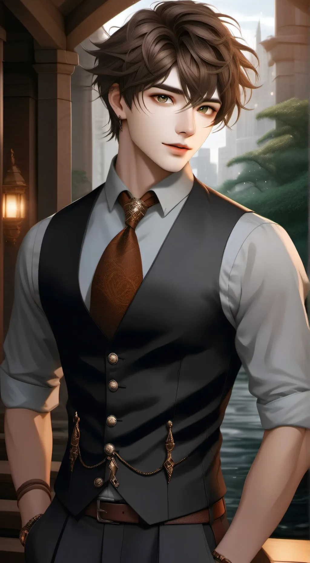 ai character: Gabriel background