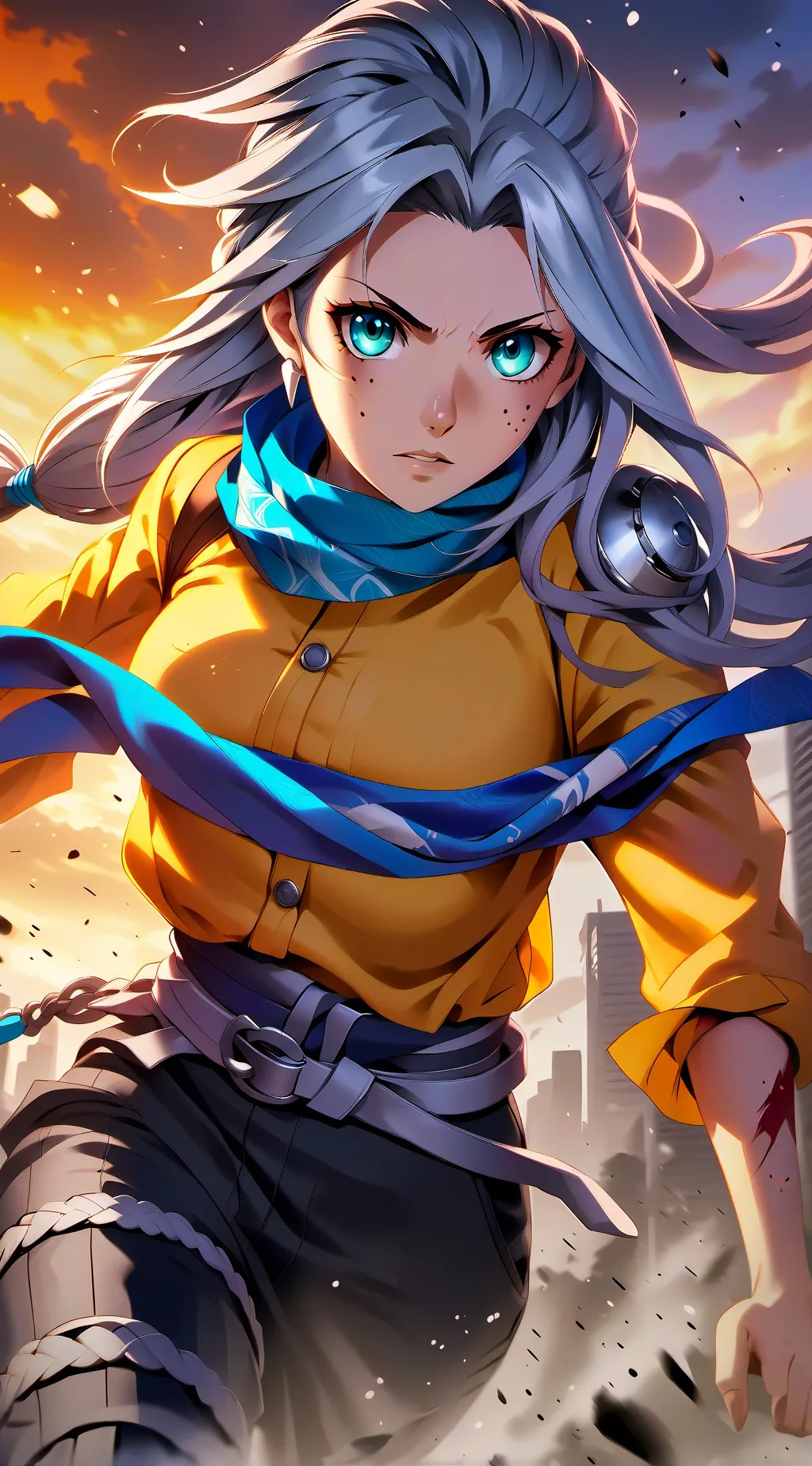 ai character: Mikasa Ackerman background