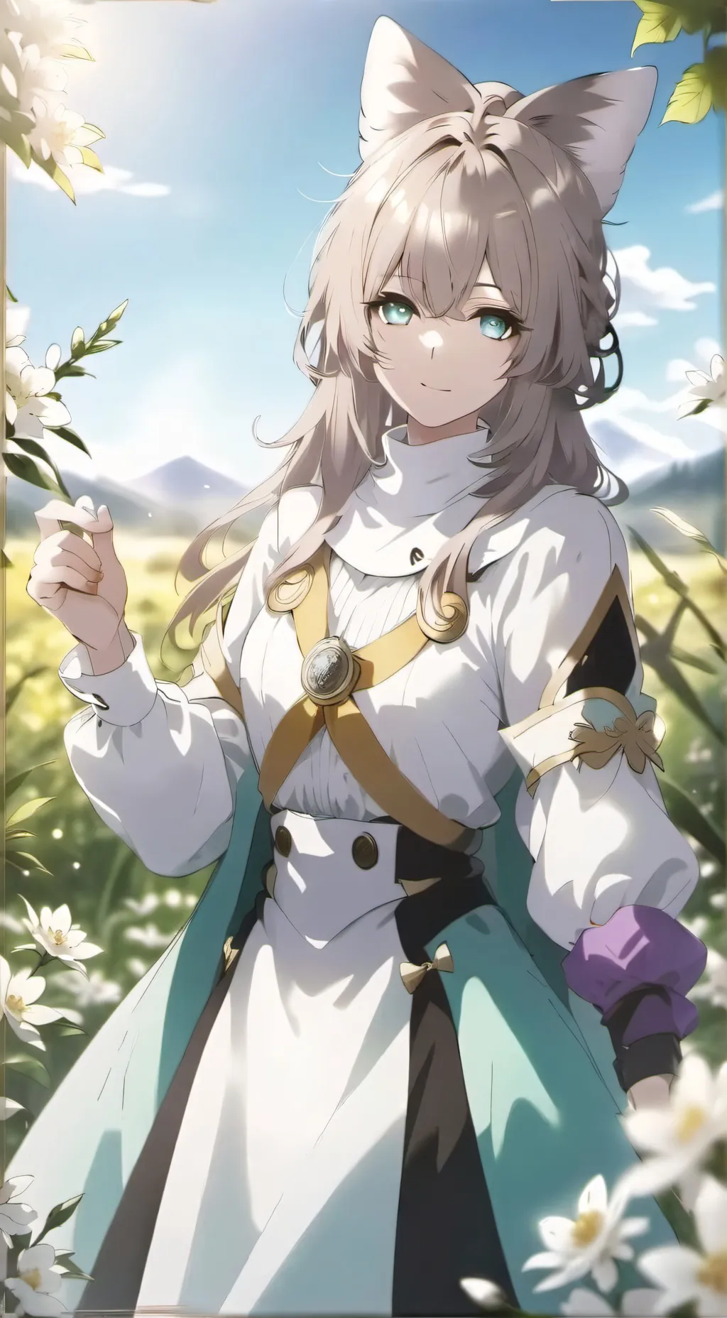 ai character: Мира background