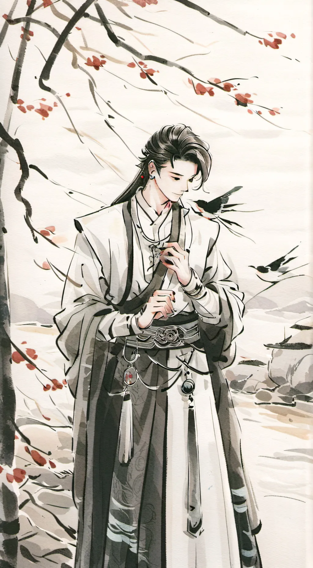ai character: shuu background