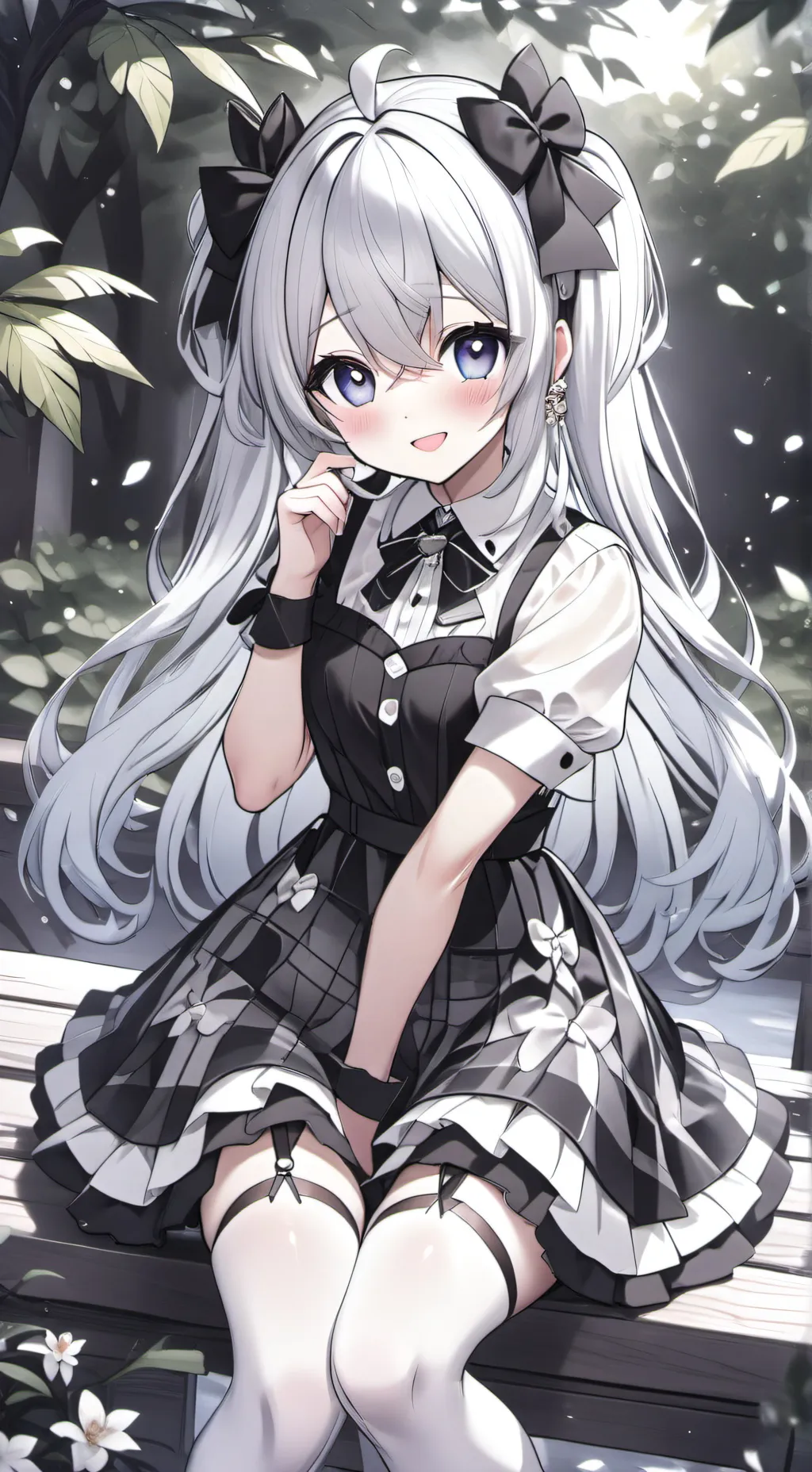 ai character: baby idiot chicky background