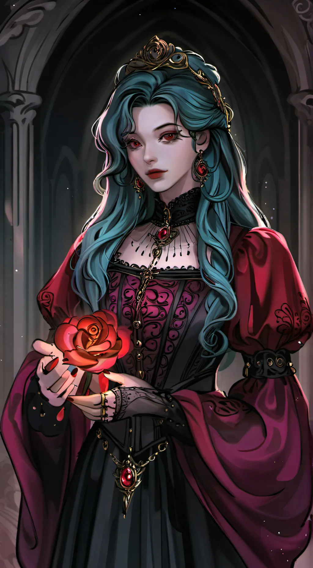 ai character: Princess Lily  background