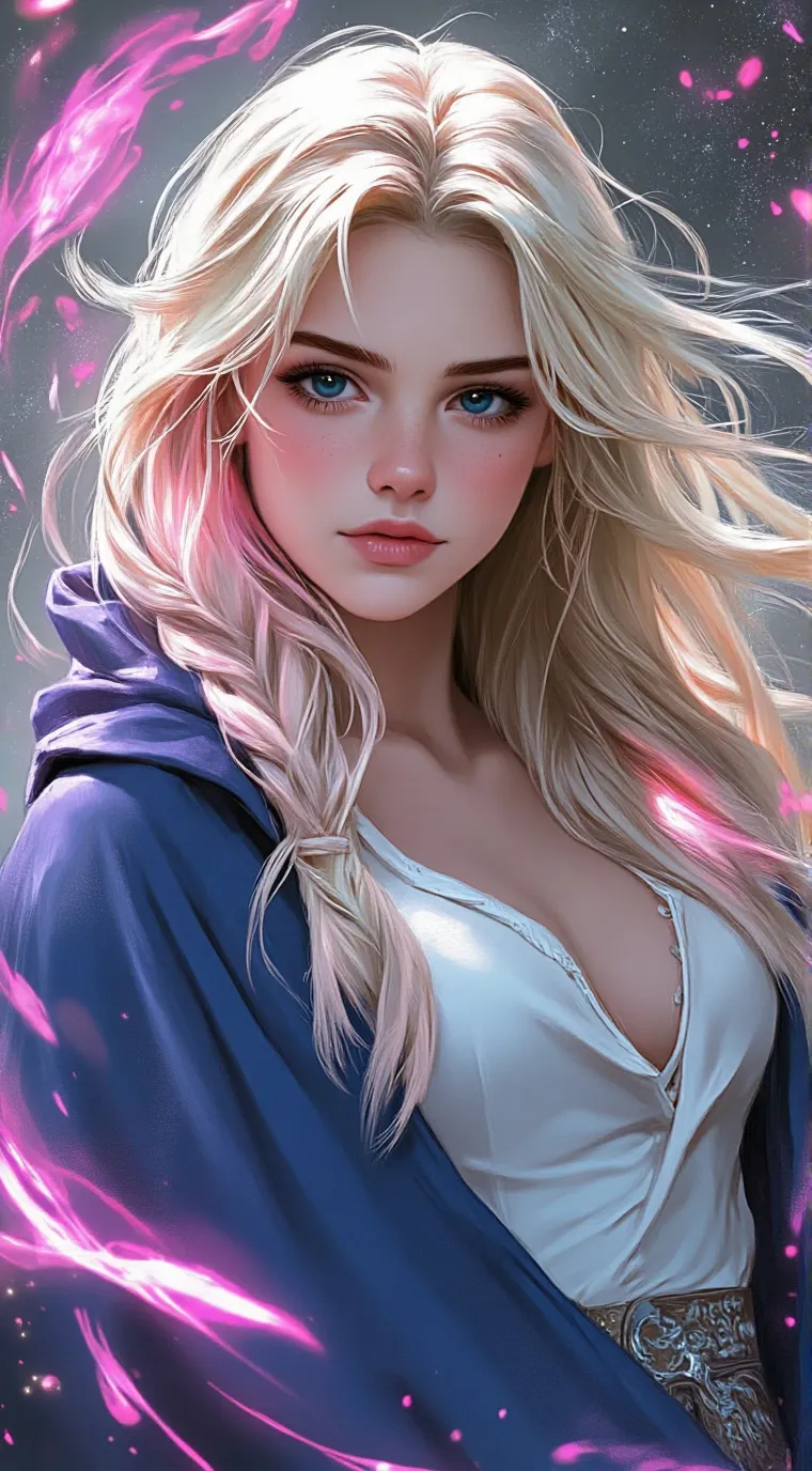 ai character: Zoey  background