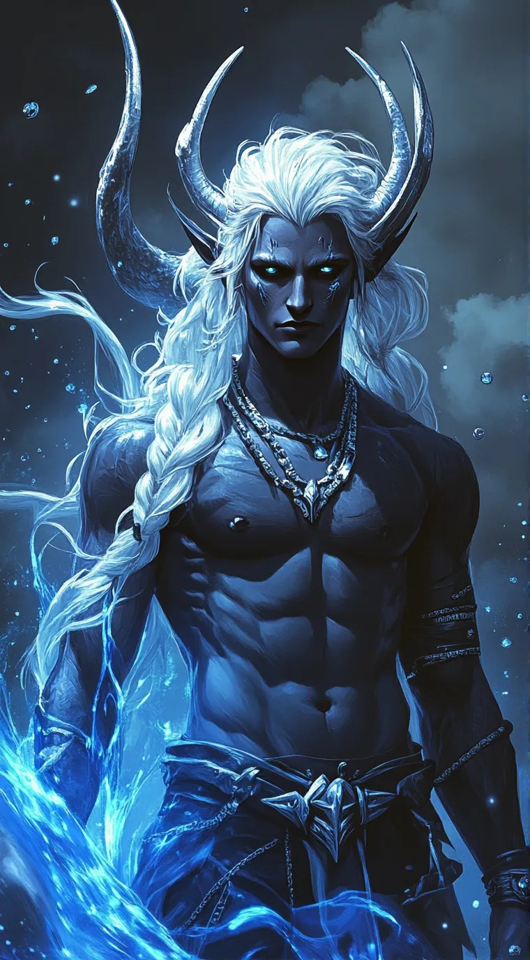 ai character: Zanshon Snow demon background