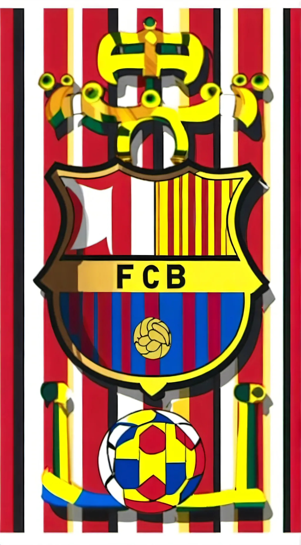 ai character: FC BARCELONA  background