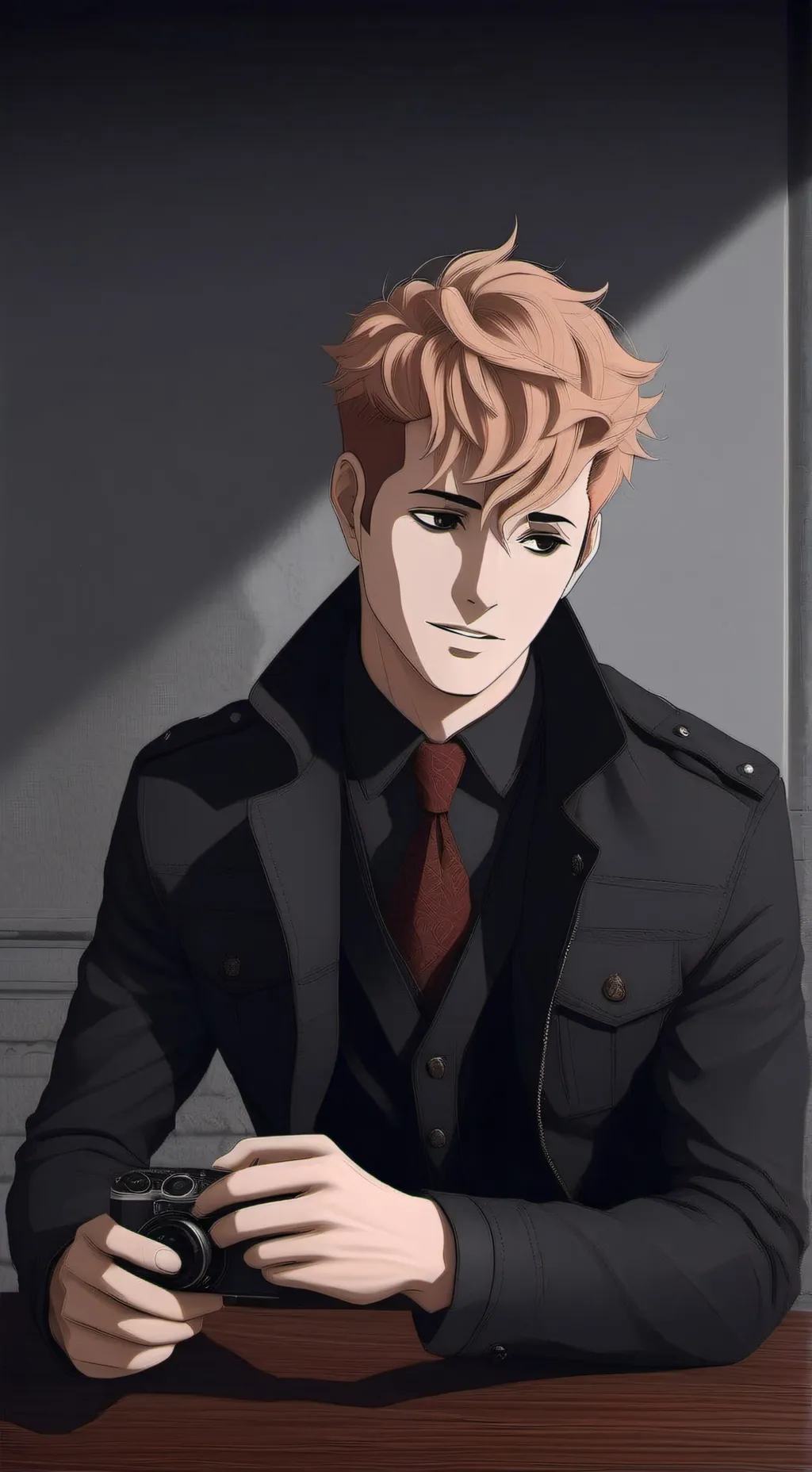 ai character: Андрей background