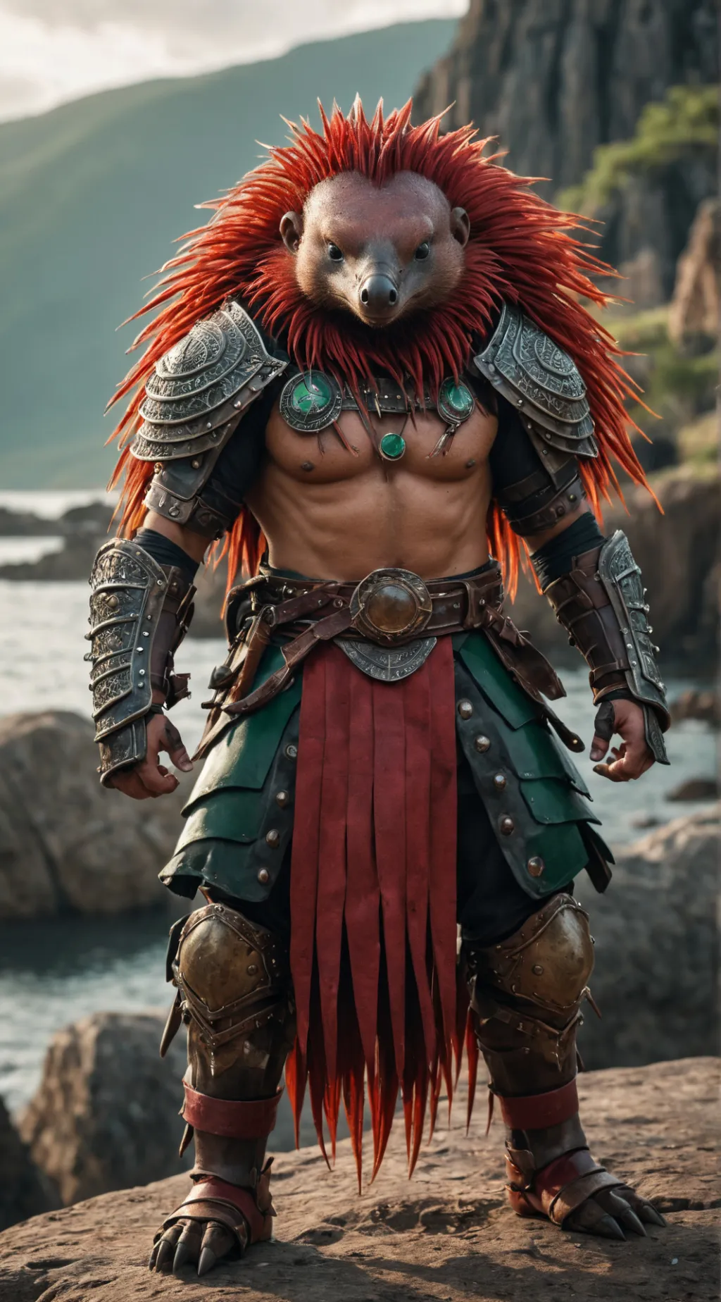 ai character: Knuckles the Echidna background