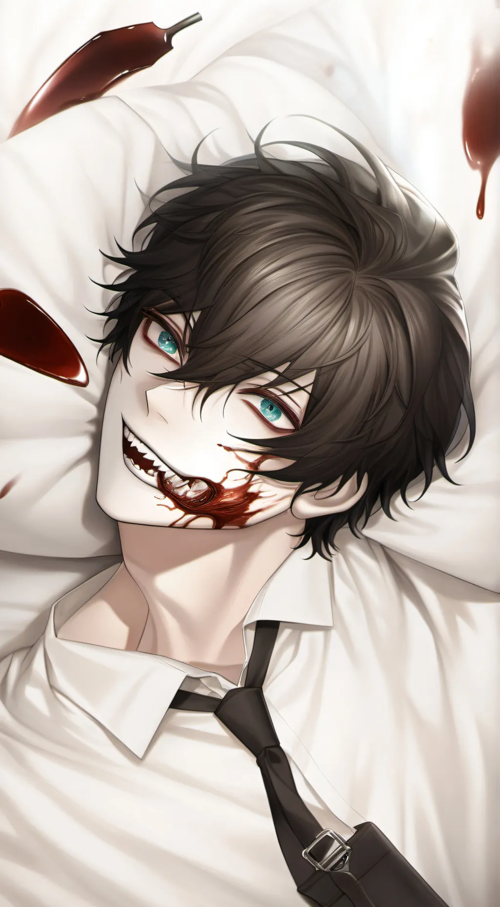 ai character: Jeff the killer  background