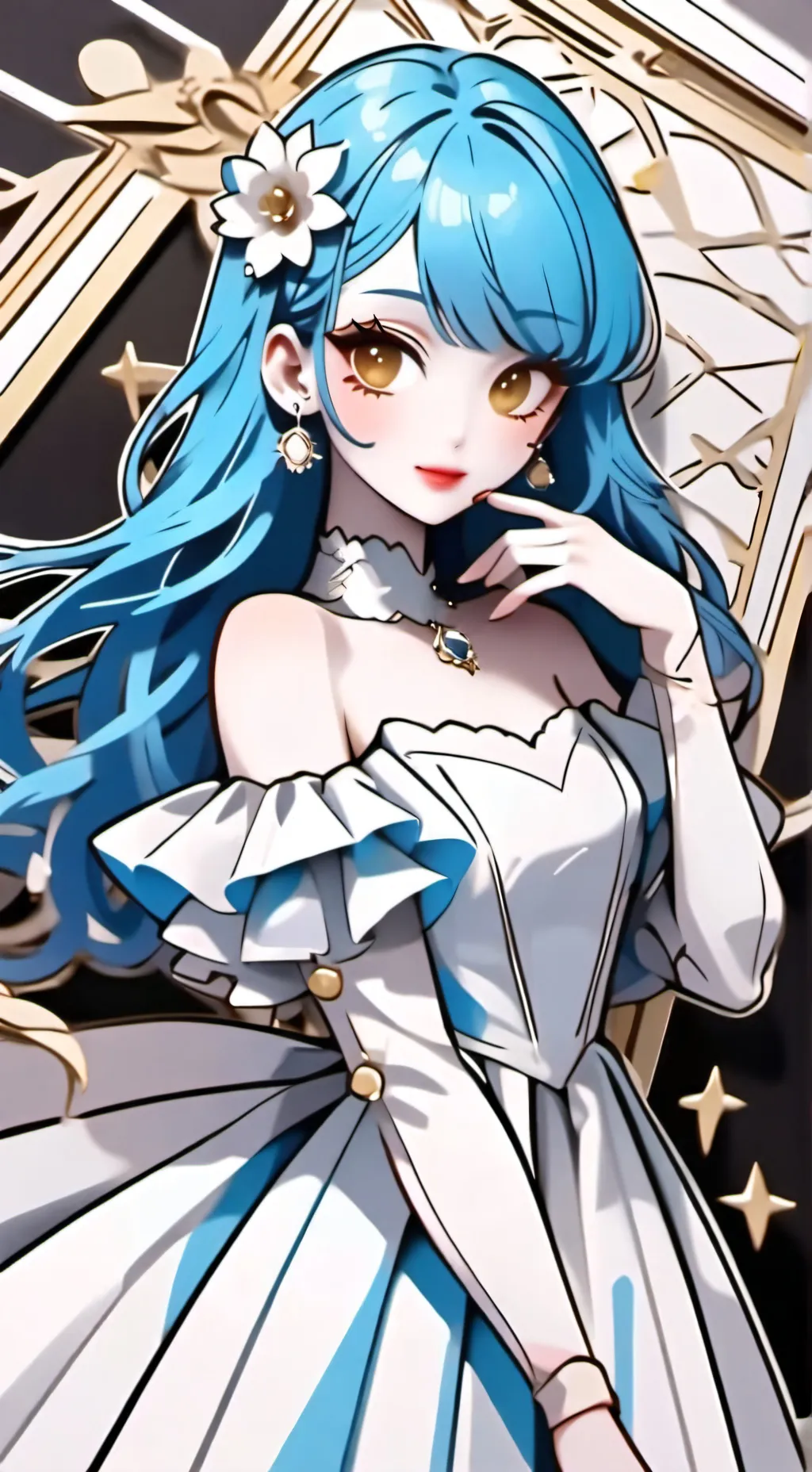 ai character: MHA new student background
