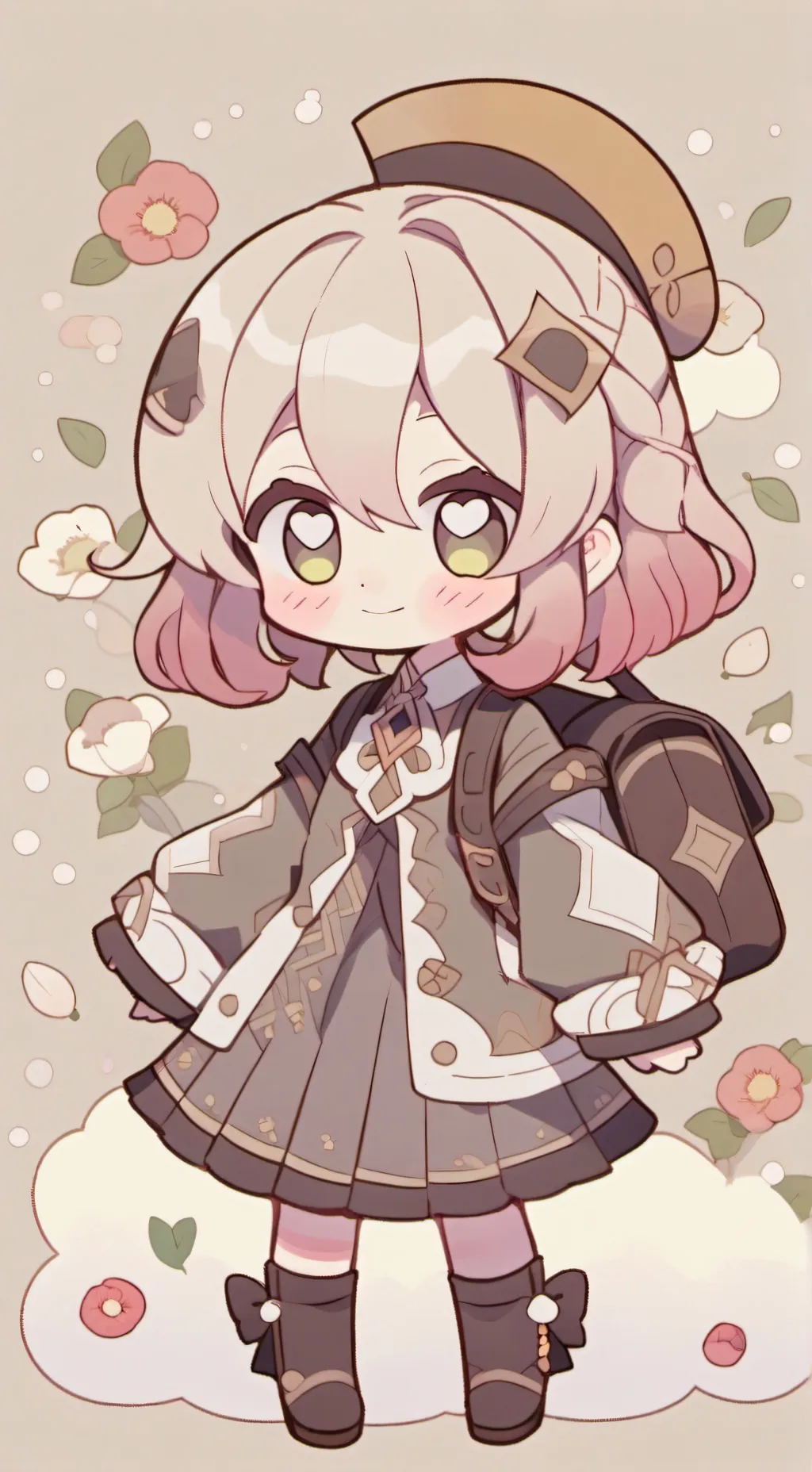 ai character: shinobu x mitsuri  background