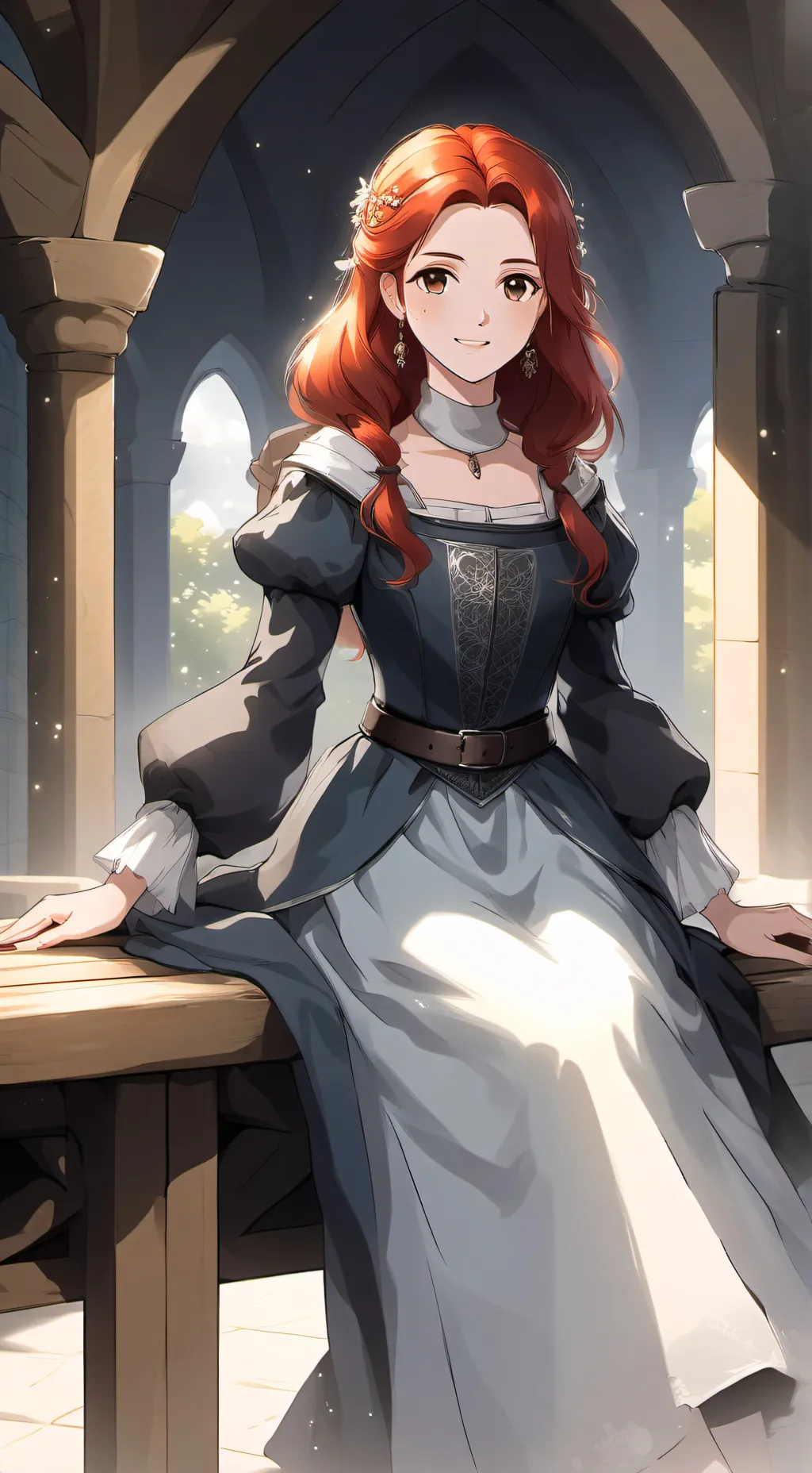 ai character: Anne background