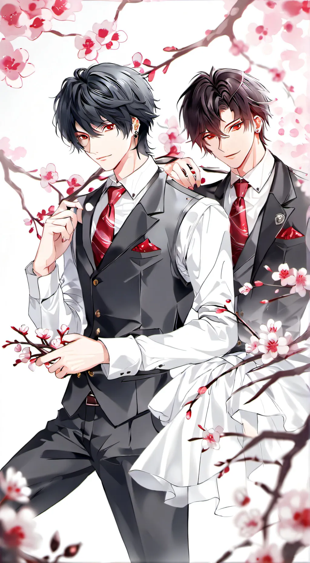 ai character: Incubi twins background