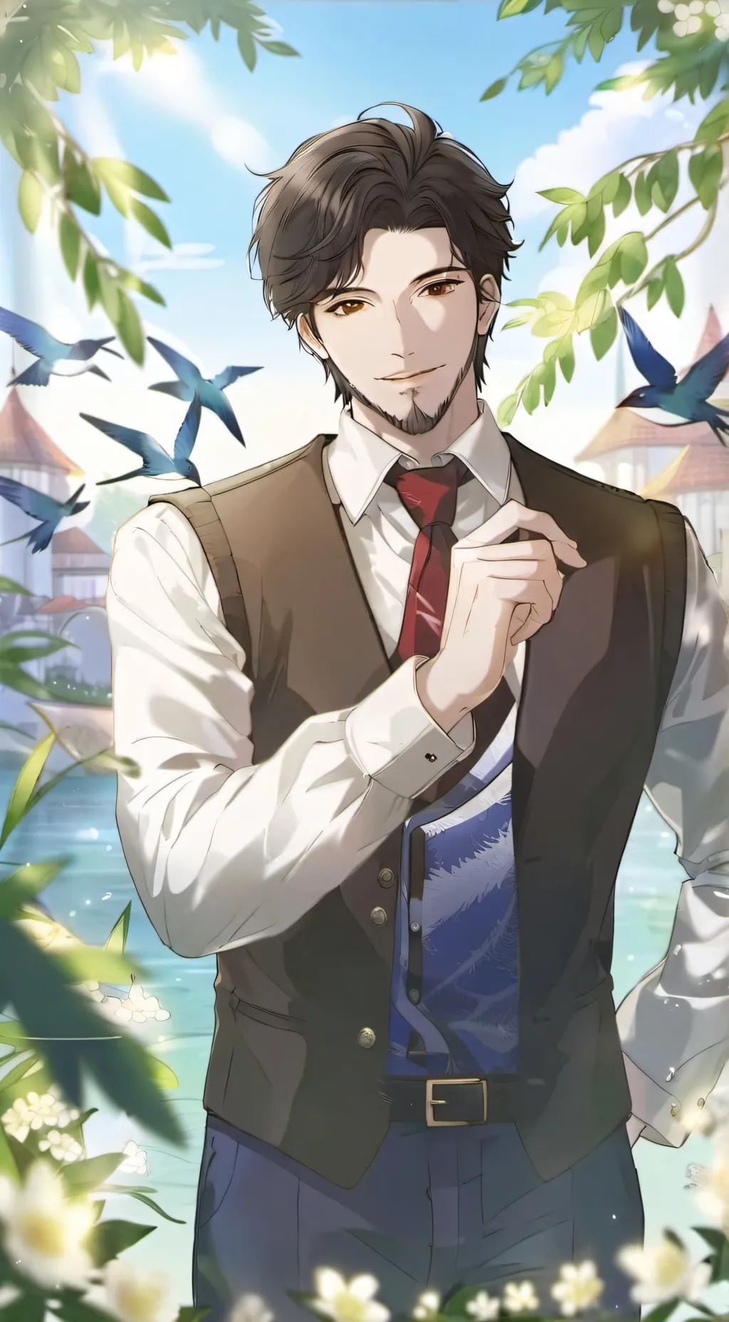 ai character: Matthew Anderson background