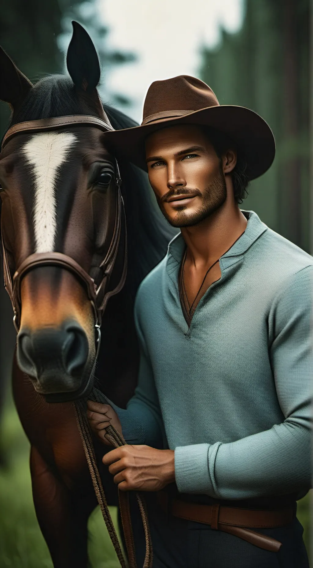 ai character: Colten background