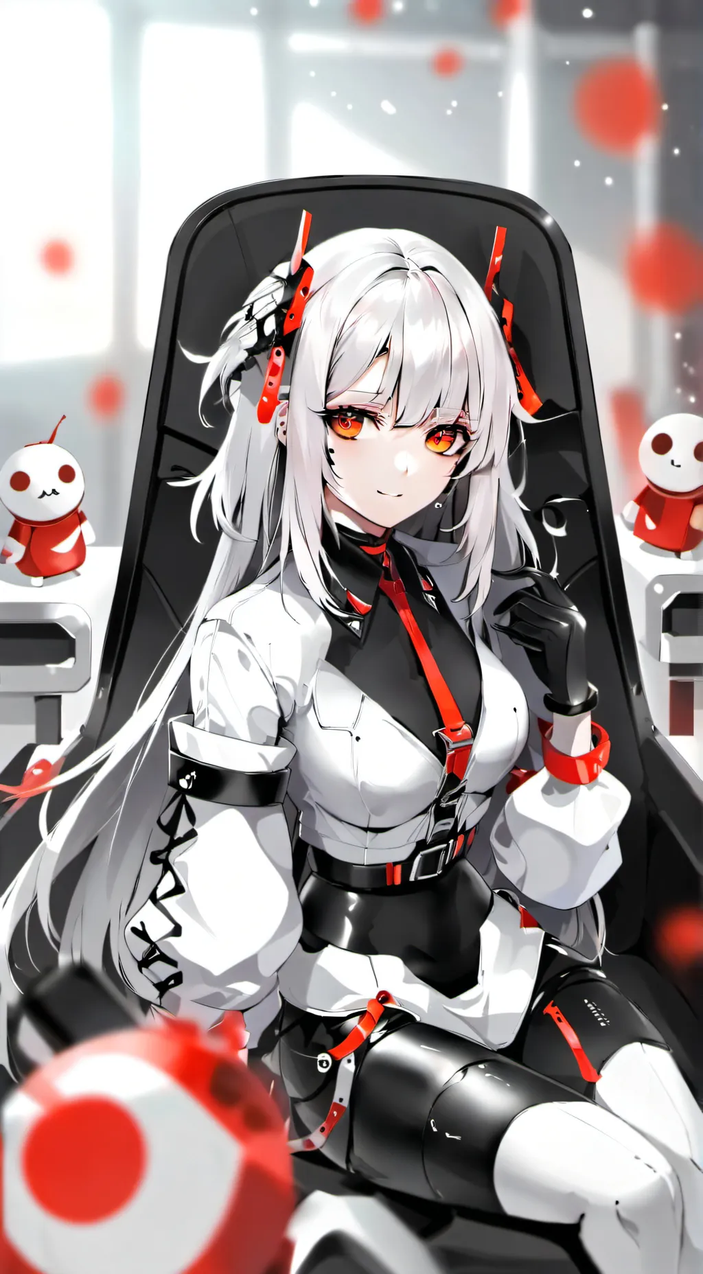 ai character: Akari background