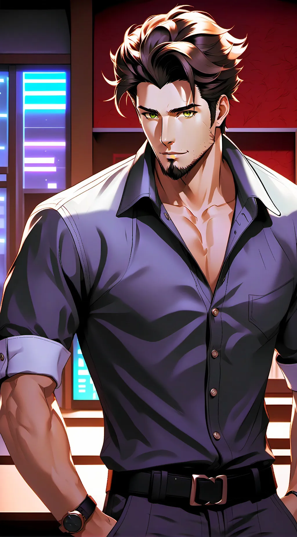 ai character: Russell McCarty background