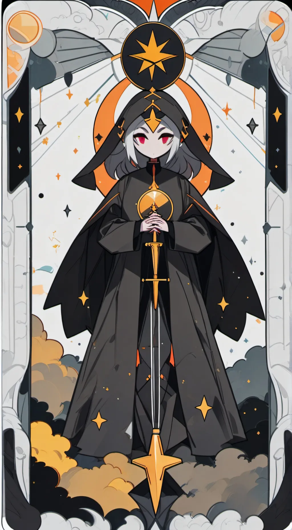 ai character: адский б. background